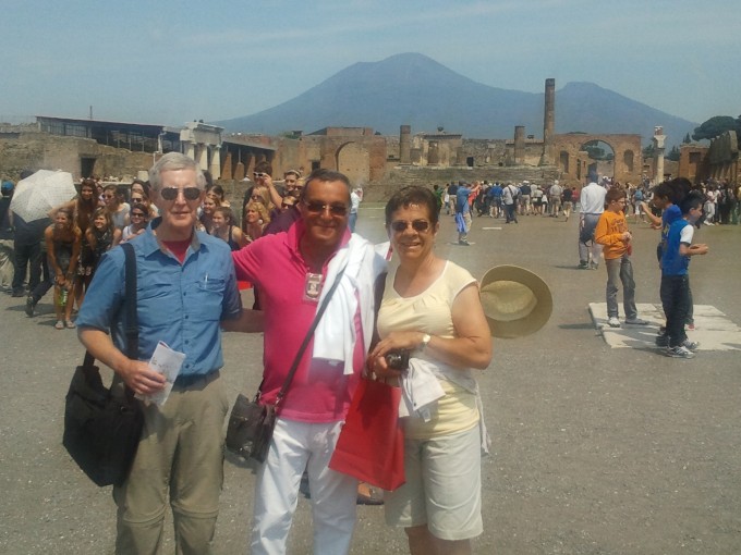 Pompeii with Friends